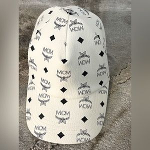 MCM leather baseball cap